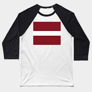 Latvia flag Baseball T-Shirt